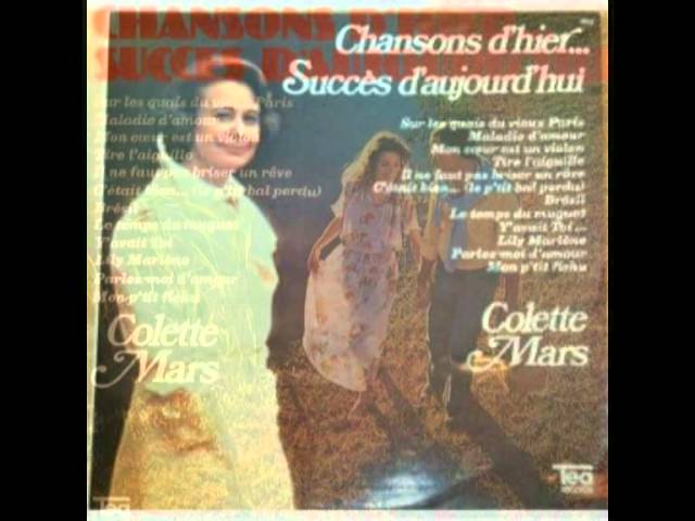 Colette Mars y 'avait toi: Découvrez cette œuvre captivante