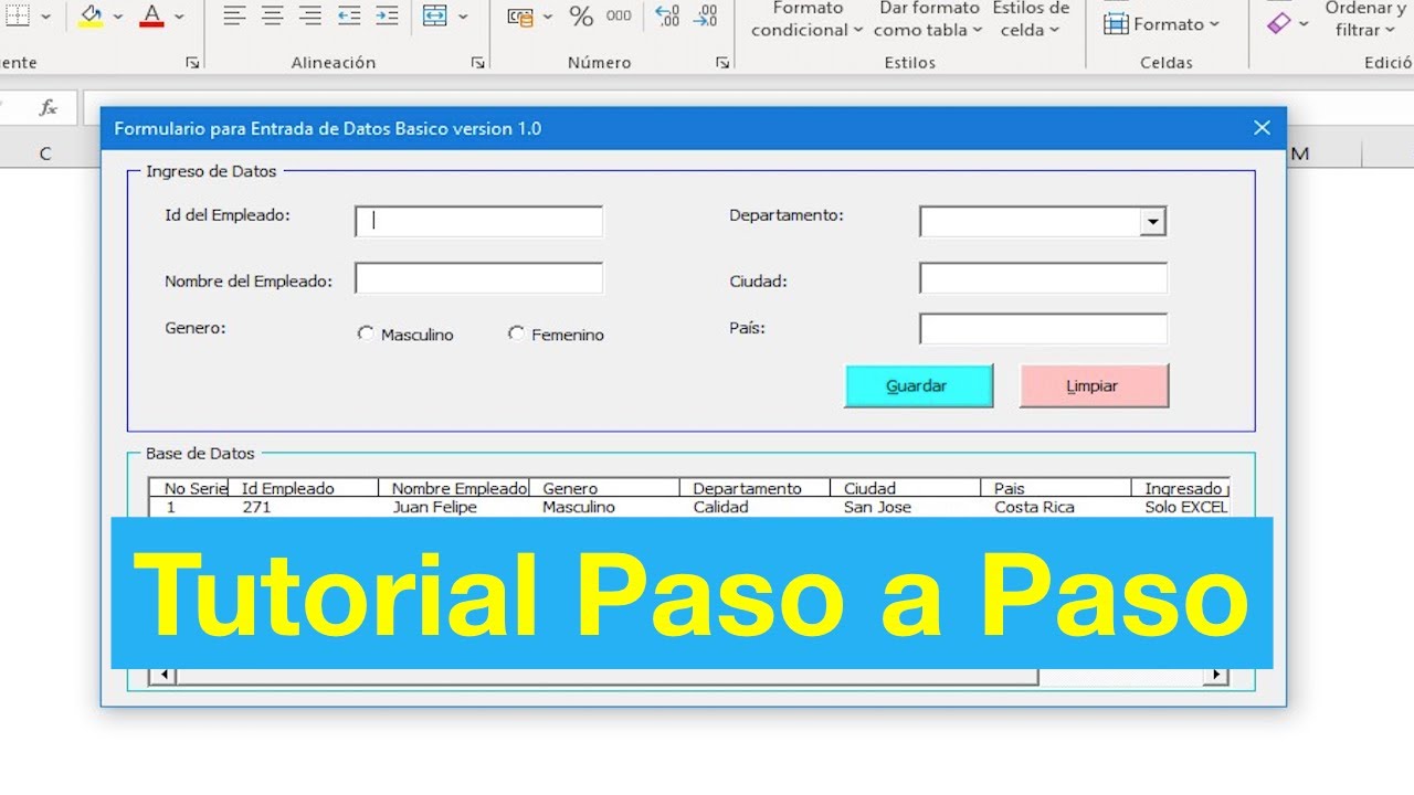 Automatiza la Entrada de Datos en Excel 📊