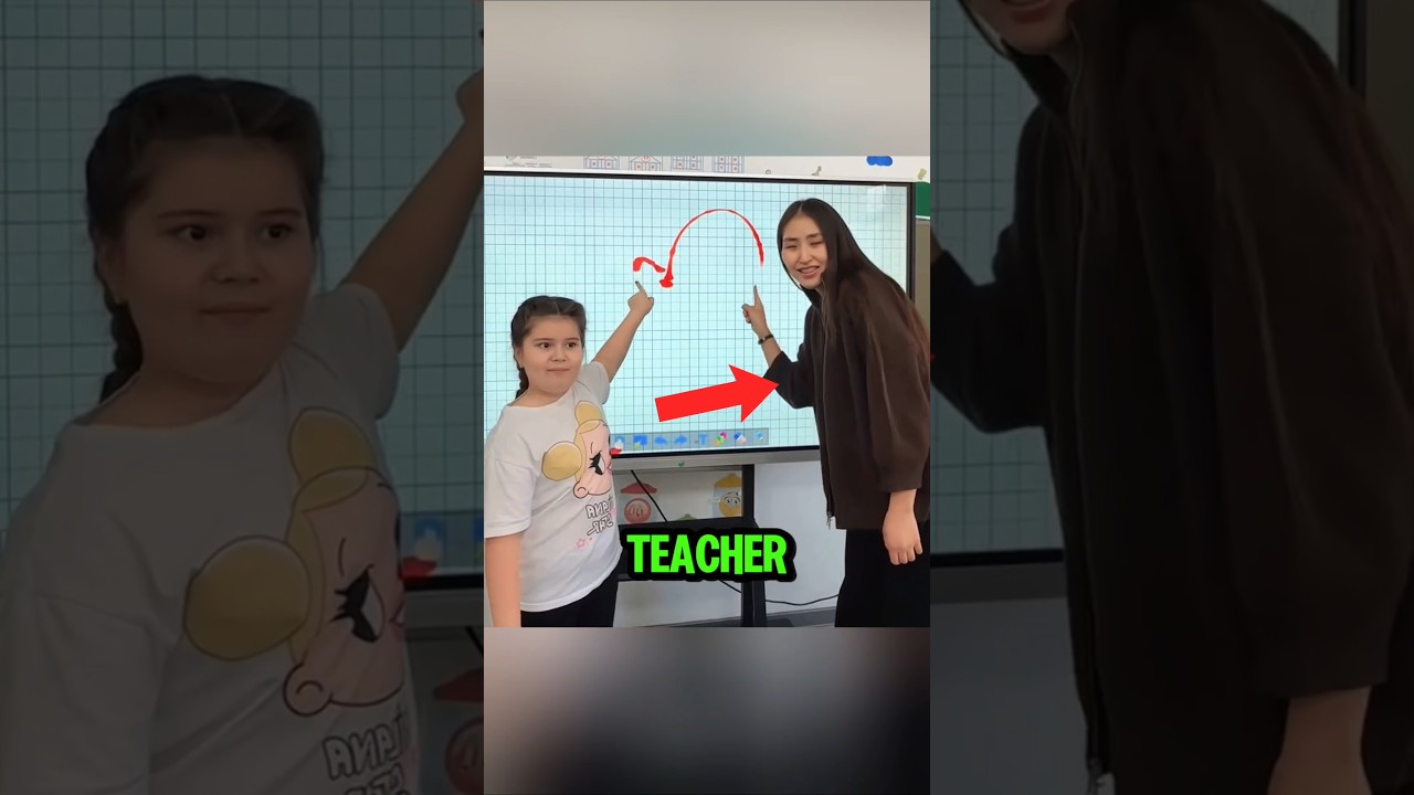 Teacher's Heart Drawing Challenge Sparks Excitement in Students ❤️