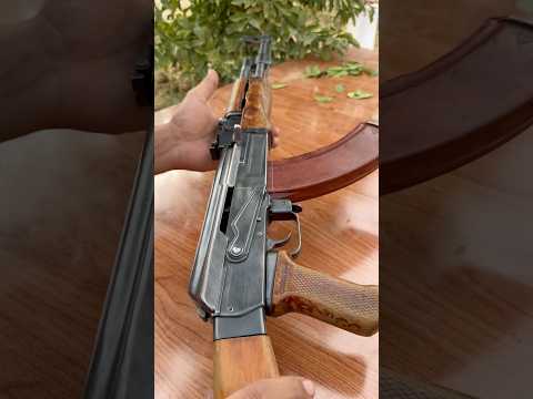 Russian Kalashnikov firing #ak47gun #shorts