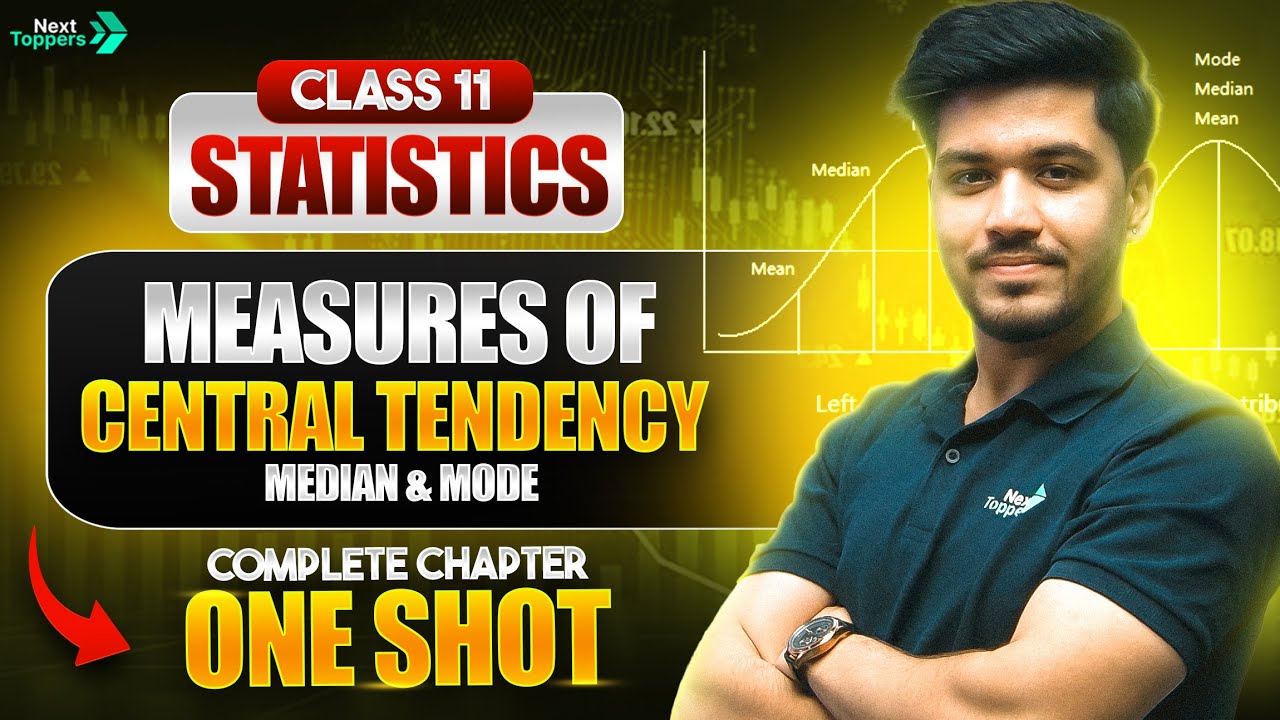 Median & Mode in Statistics | NCERT Class 11 Economics 📊