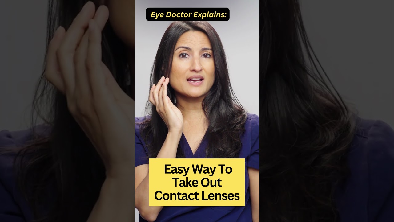 Easiest Way to Remove Contact Lenses ๐๏ธ