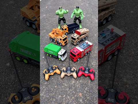 Four Remote control Rc truck testing 🔥