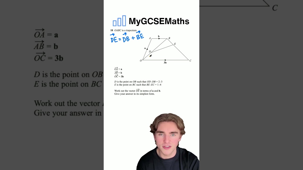 GCSE Maths Vectors 📐