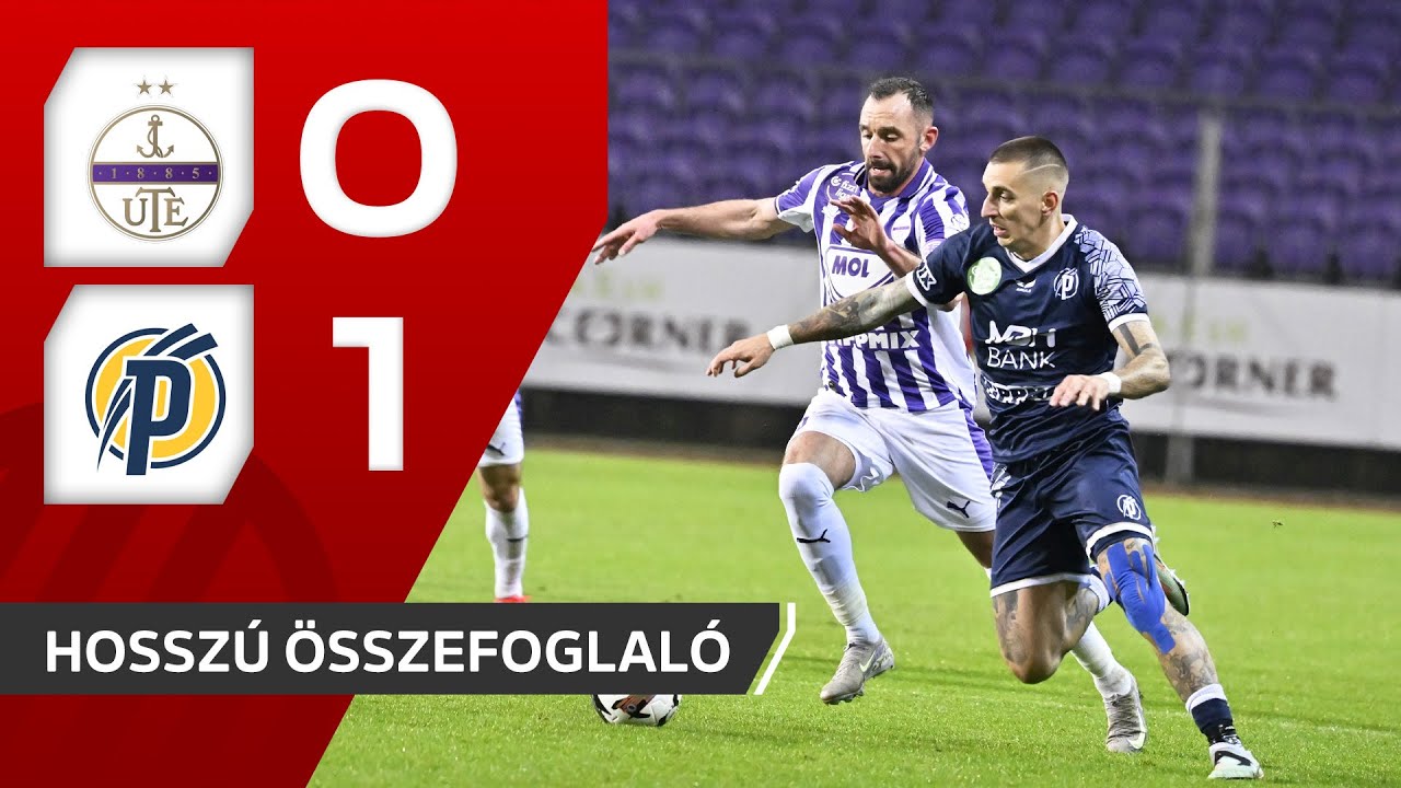 Fizz Liga: Újpest – Puskás Akadémia 0–1 | Összefoglaló