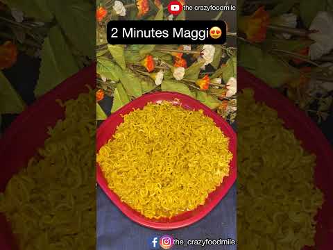 2 Quick & Easy 2-Minute Maggi Recipe 🍜
