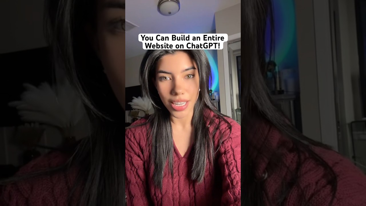 Create a Full Website Using ChatGPT: Step-by-Step Guide 🚀