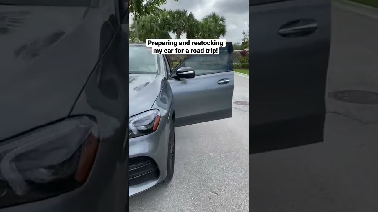 Restocking & Preparing Your Car for a Road Trip 🚗