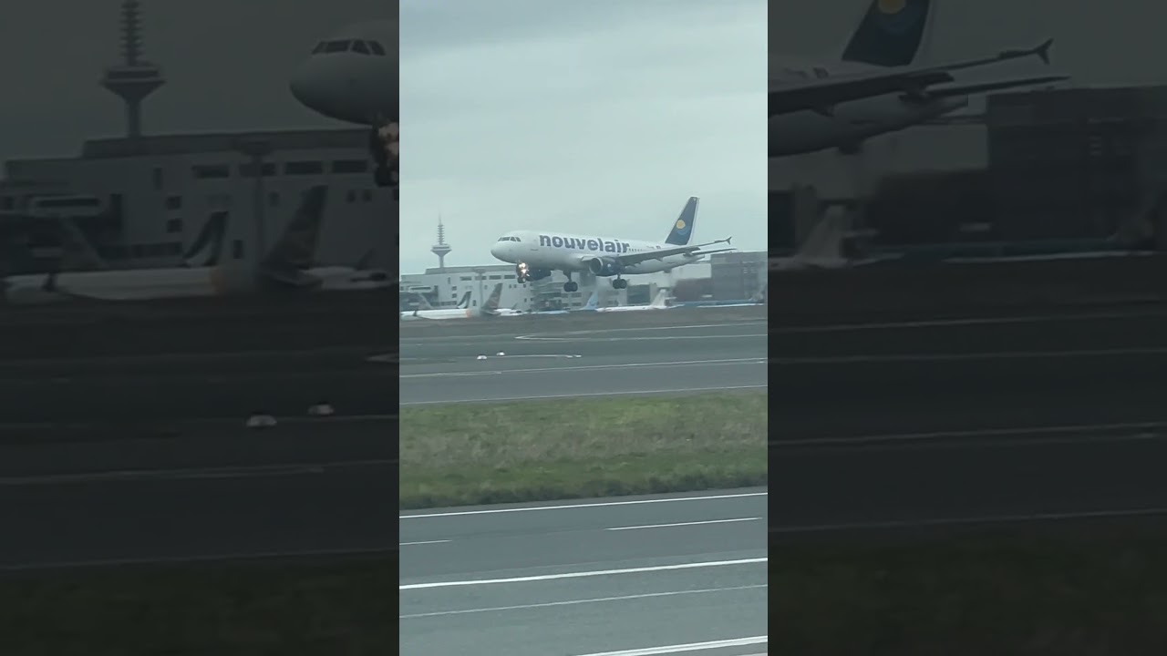 Nouvel Air's Stunning Landing ✈️ #shorts