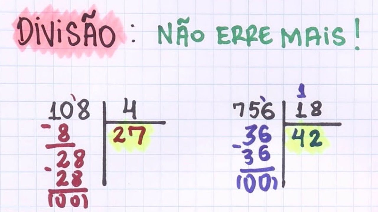 Aprenda a Fazer Divisão de Forma Fácil e Rápida 🧮