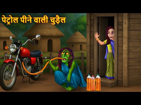 Petrol Peene Wali Chudail | рдкреЗрдЯреНрд░реЛрд▓ рдкреАрдиреЗ рд╡рд╛рд▓реА рдЪреБреЬреИрд▓ | Bhootiya | Horror Story | Chudail Ki Kahaniya