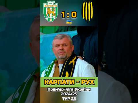 Карпати - Рух 🤩⚽️ Львівське ДЕРБІ 🏆Прем'єр-ліга 2024/25 🔥 25 ТУР #карпати #рух #футбол #упл #львів
