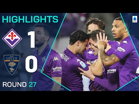 FIORENTINA-LECCE 1-0 | HIGHLIGHTS | Early Gosens Winner For La Viola | Serie A 2024/25