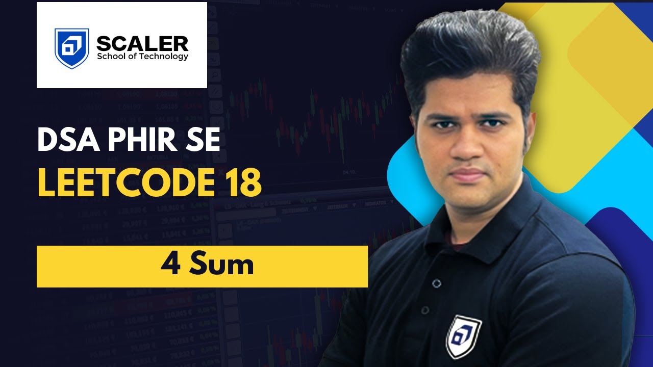 DSA Revisited with Sumeet | LeetCode 18 - 4Sum Solution