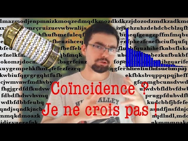 Vidéo express : Indice de Coïncidence et Cryptologie