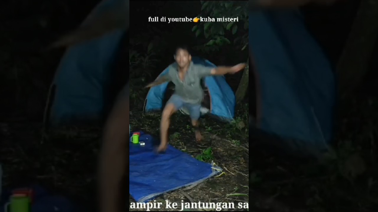 Seram Saat Camping Sendiri di Tempat Angker 🌲