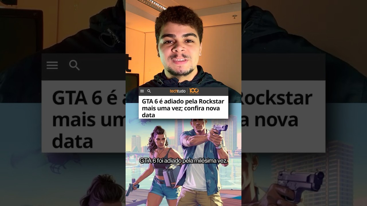 GTA 6 é Adiado Novamente! 🚨 Confira a Nova Data de Lançamento Após 12 Anos de Espera