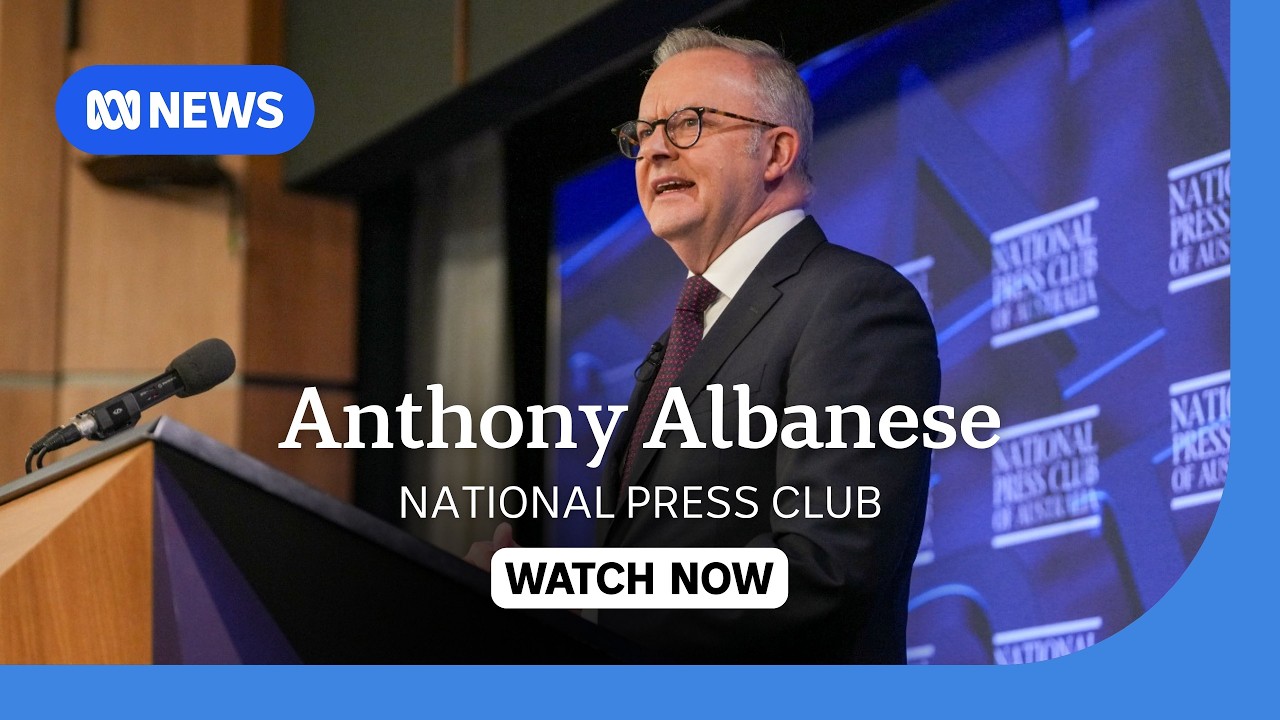 Albanese Addresses National Press Club 🇦🇺