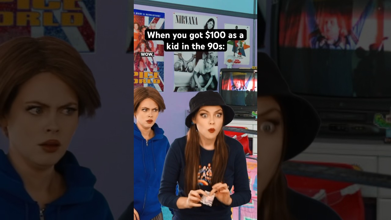 Earning $100 as a Kid: 90s vs Today 💵