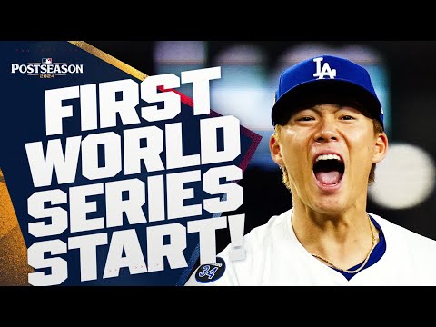 Yoshinobu Yamamoto was MASTERFUL in his World Series debut 💪 | 山本由伸ハイライト