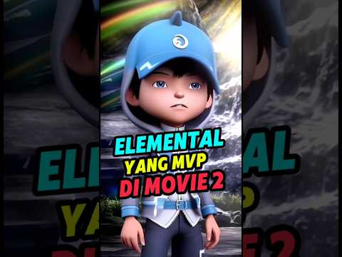 Kuasa elemental yang MVP di Boboiboy movie 2? #shorts #boboiboy