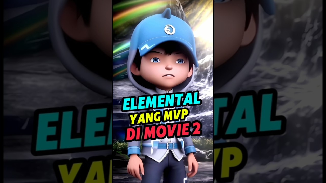 MVP Elemental Power in Boboiboy Movie 2! 🔥 #Shorts