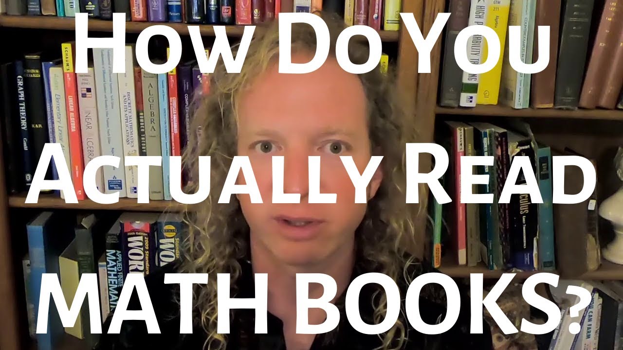 Mastering How to Read Math Books Effectively 📚