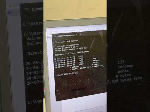 📂 MUST-KNOW Basic Command for Windows PowerShell! 💻🔥 #Shorts