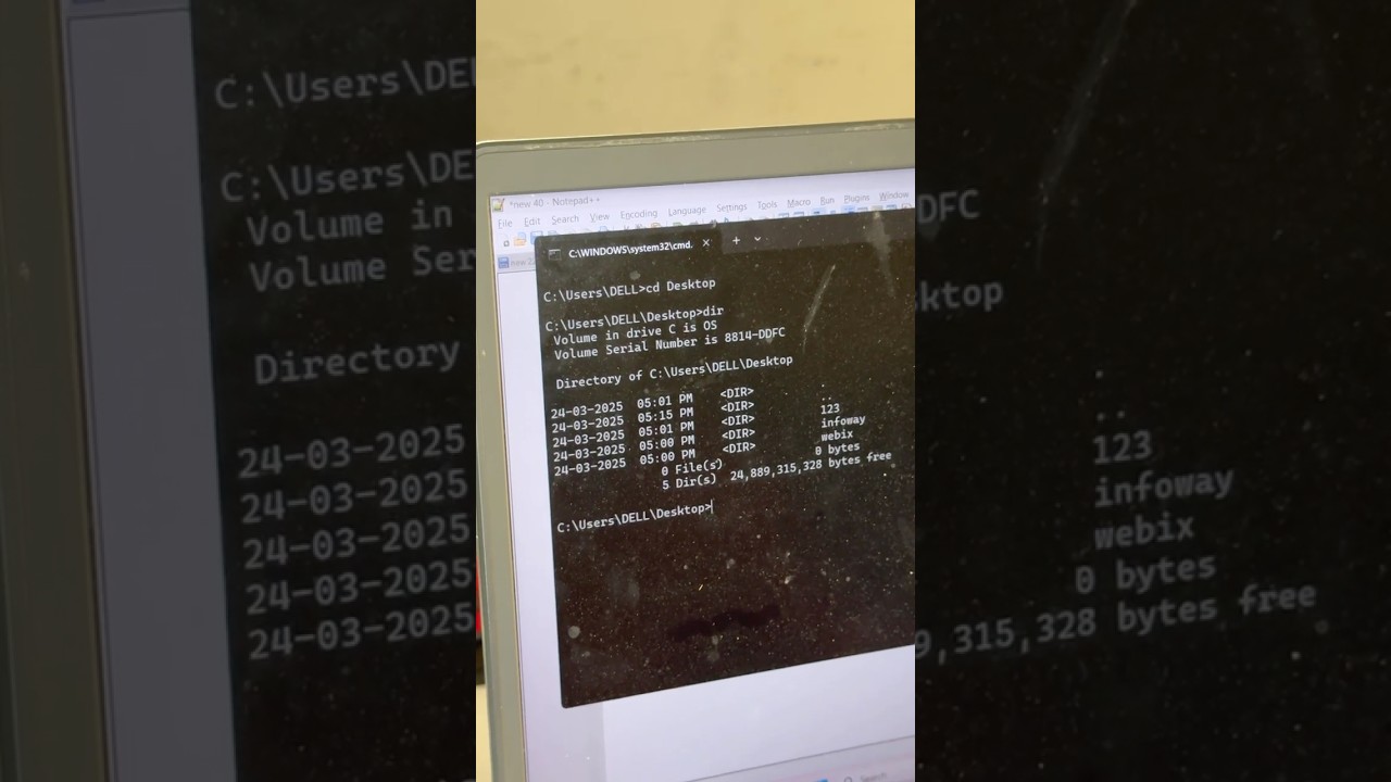 📂 MUST-KNOW Basic Command for Windows PowerShell! 💻🔥 #Shorts