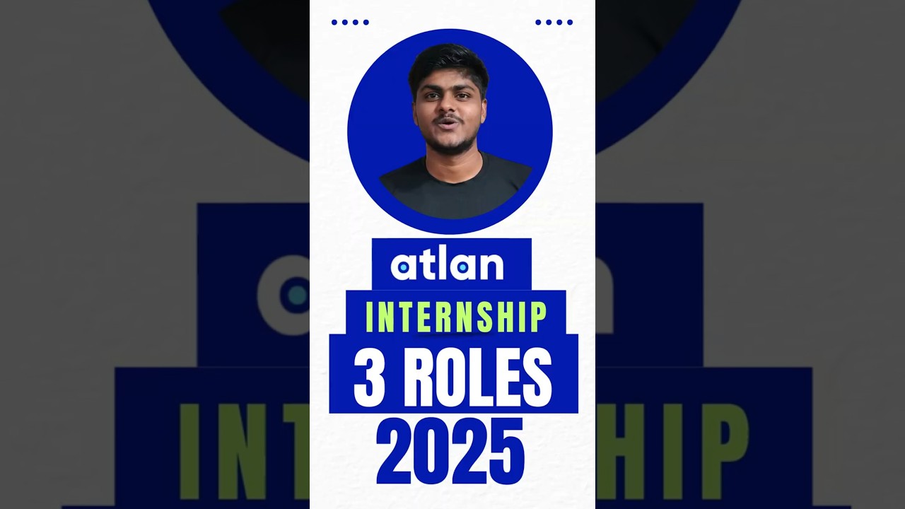Atlan Internship Opportunities: Frontend, Backend & AI 🤖