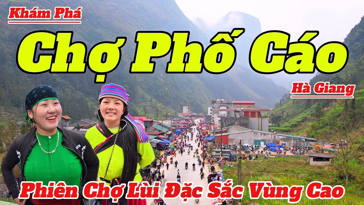 Toàn Cảnh CHỢ PHIÊN PHỐ CÁO Hà Giang 2026 | Phiên Chợ Lùi Đặc Sắc Nhất Vùng Cao Nguyên Đá