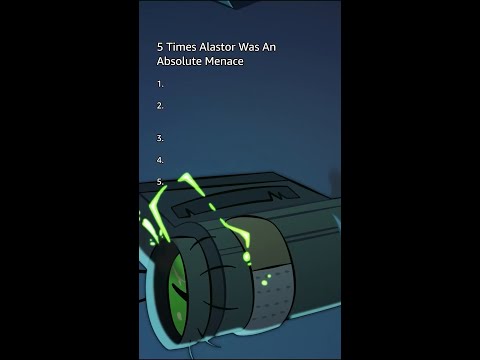 Alastor, the menace you are 😈 #HazbinHotel