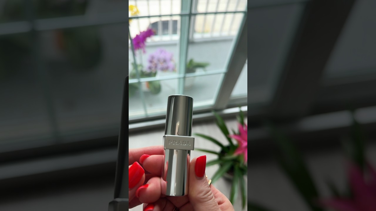 My New Favorite Prada Lipstick 💄 P158 Meranti
