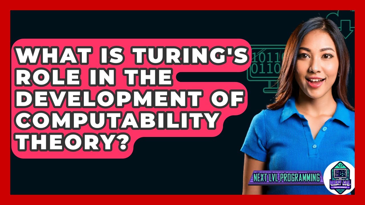 Alan Turing's Crucial Role in Shaping Computability Theory 🖥️