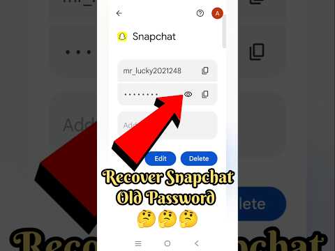 Snapchat Password Bhul Jaye To Kya Kare | How To Find Snapchat Password | #sorts #viral #tech