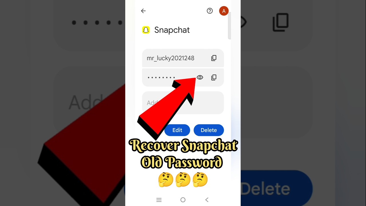 Snapchat Password Bhul Jaye To Kya Kare | How To Find Snapchat Password