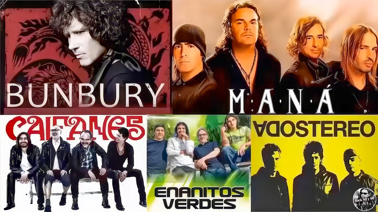 Rock en Español 80s y 90s: Mana, Bunbury, Soda 🎸