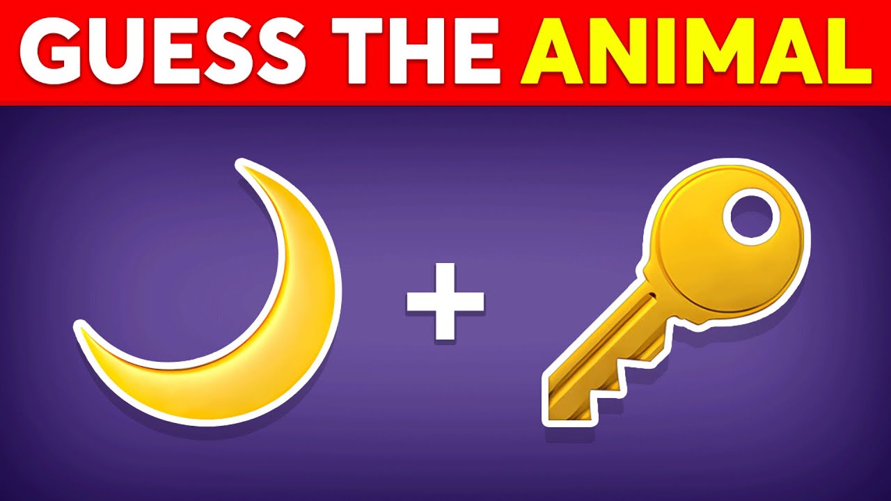 Guess the Animal by Emoji ๐ โ Fun Brain Teaser Challenge!