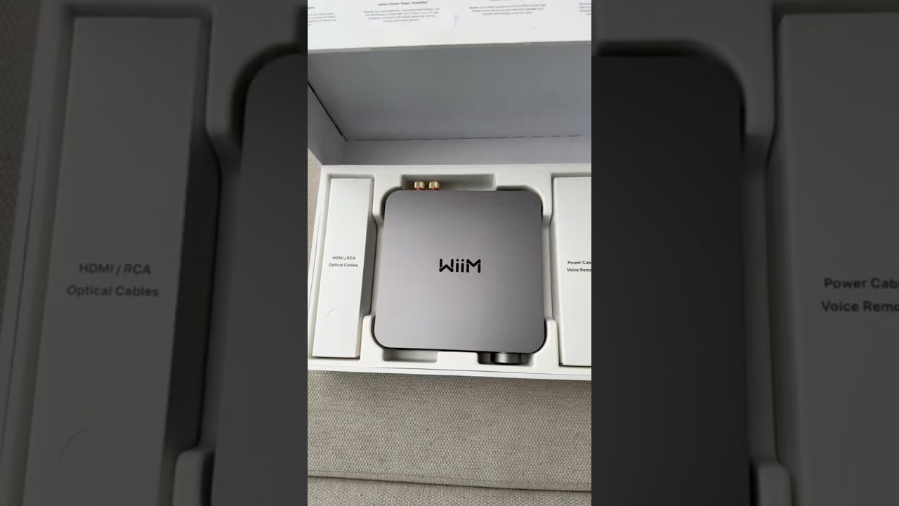 Wiim Amp & Ceiling Speakers Setup 🔊