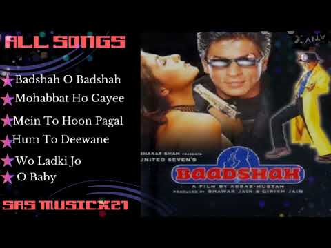 Baadshah Movie All Songs Shah Rukh khan,Twinkle Khanna