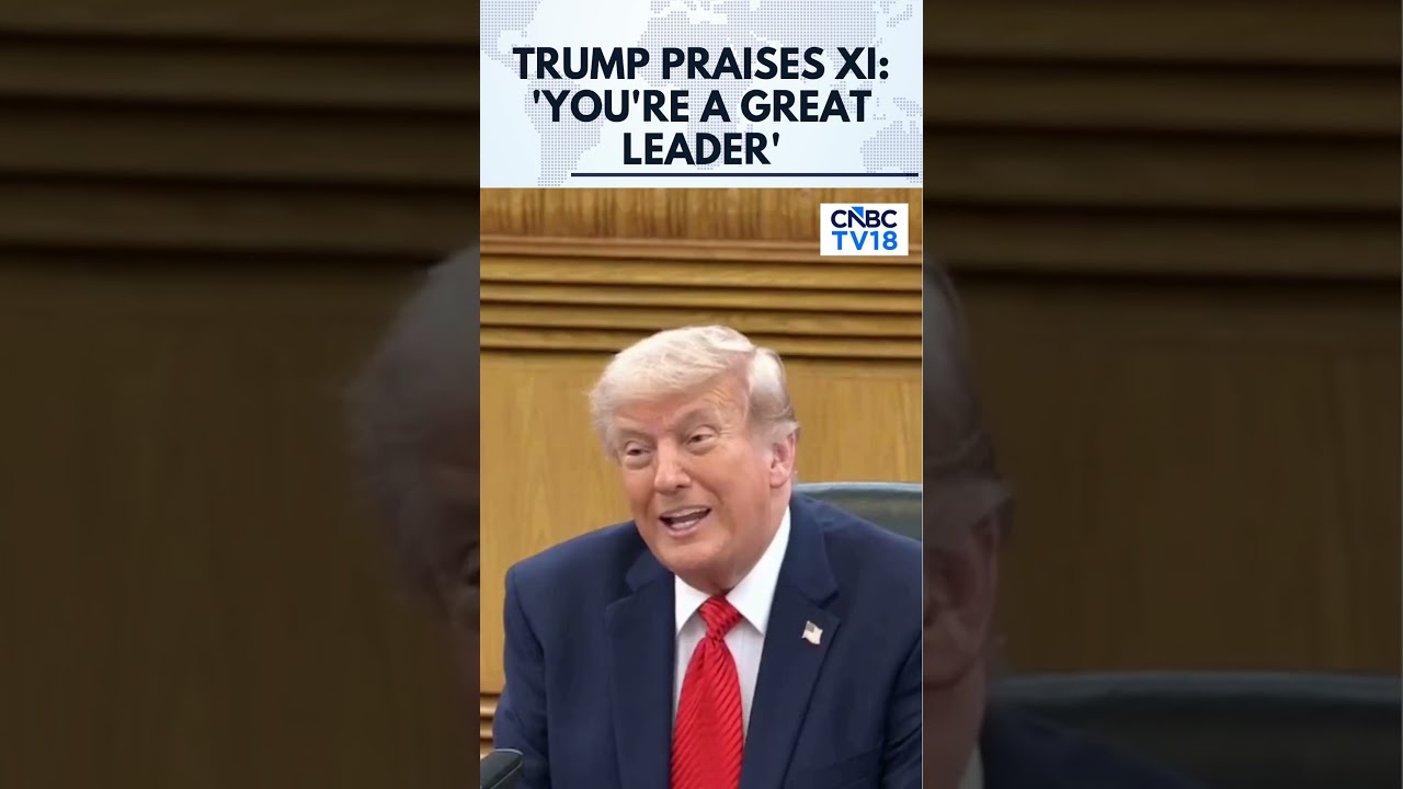'You're A Great Leader': Trump Praises Xi Jinping During Beijing Summit | Trump-Xi Talks | N18G