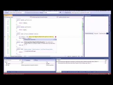 Grundlagen der Informatik 2, Vorlesung 10: Exceptions