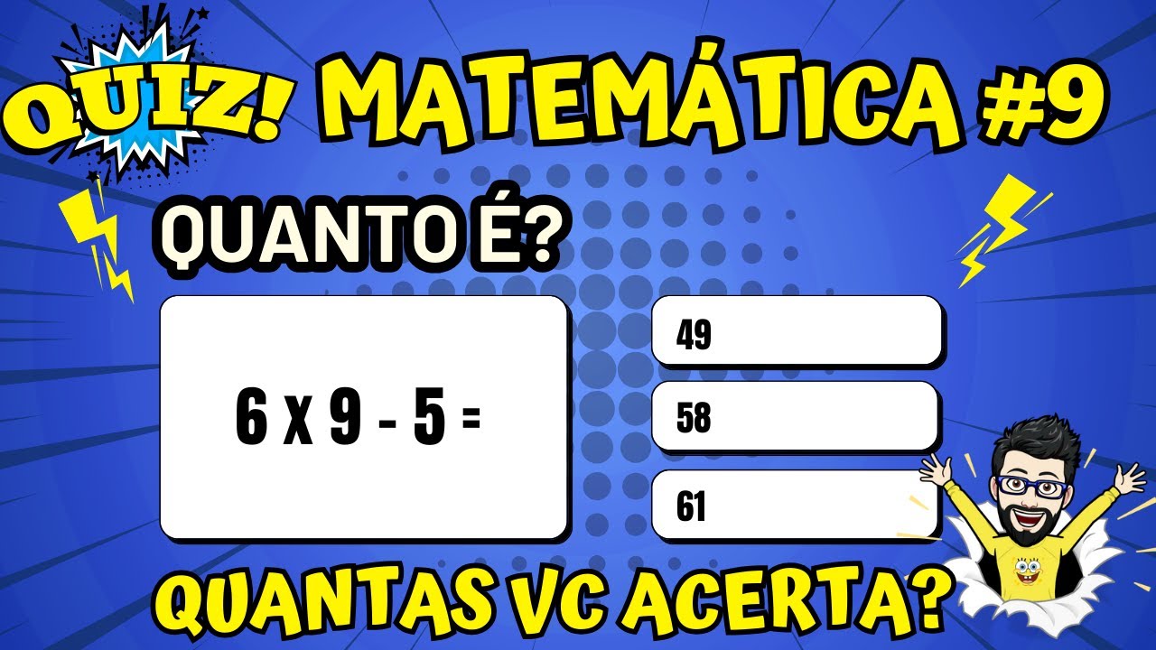 Desafie Sua Mente com Nosso Quiz de Matemática! 🧠