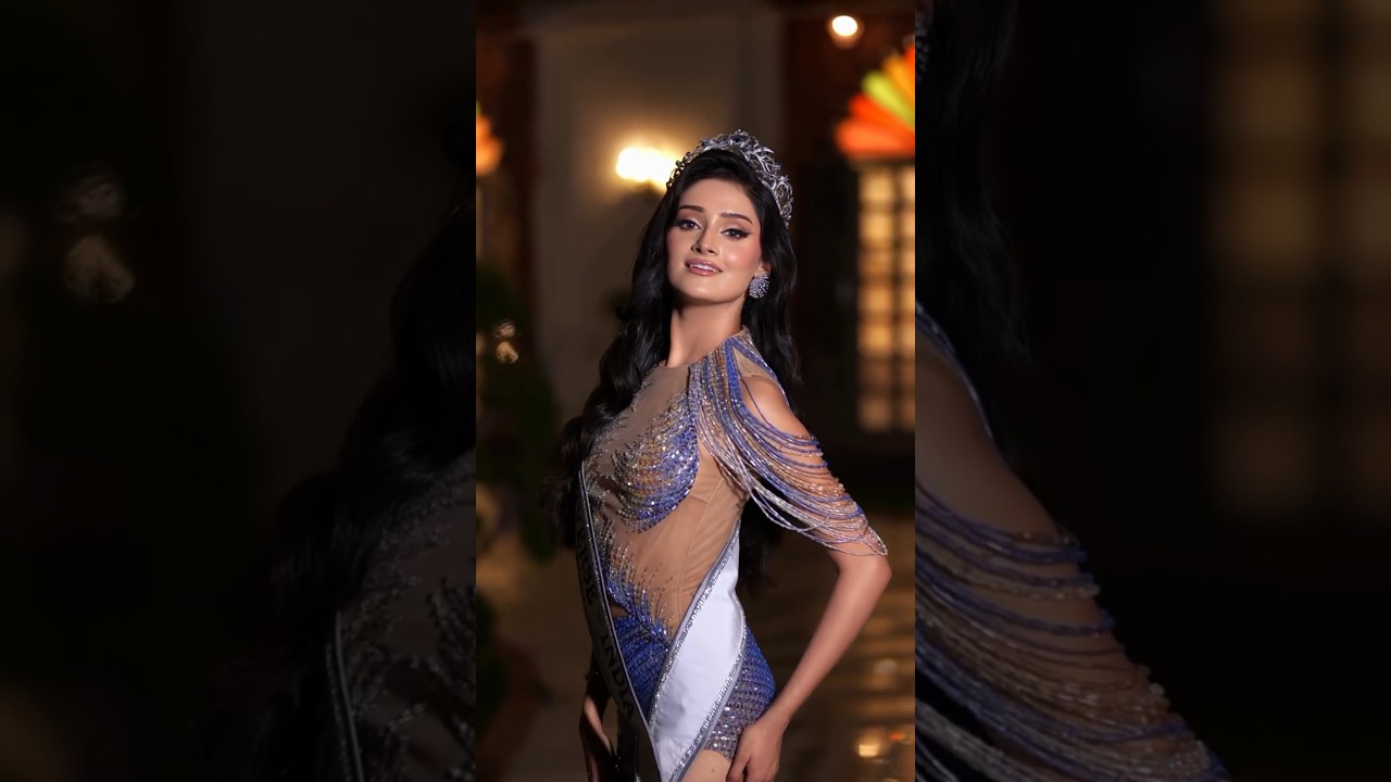 Miss Universe India 2025 👑 Manika Vishwakarma | Model Beauty Pageant Competition Crown Winner