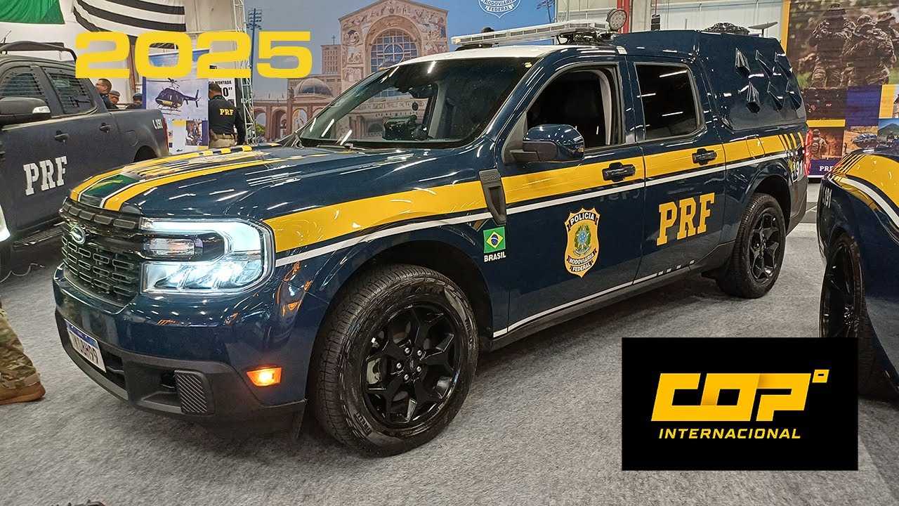 Exposição de Viaturas na COP Internacional 2025 🚓 | O Maior Evento de Segurança Pública na América Latina