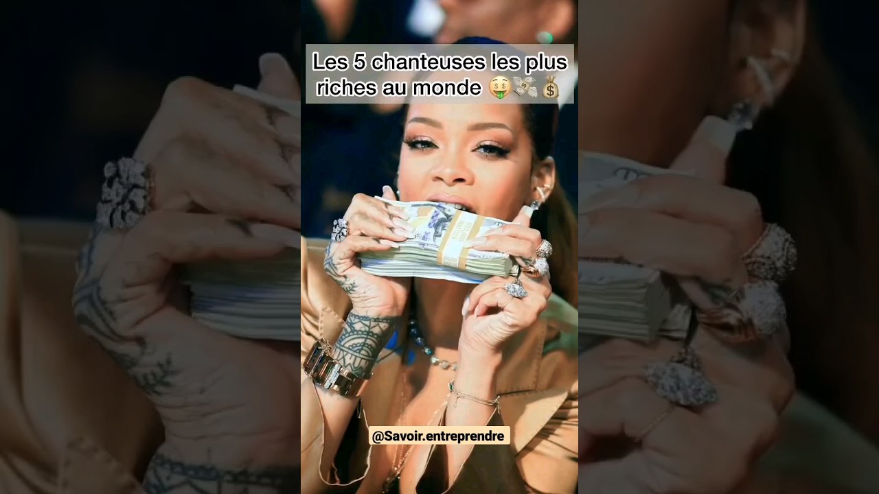 les 5 Top 5 Richest Female Singers Worldwide 💰