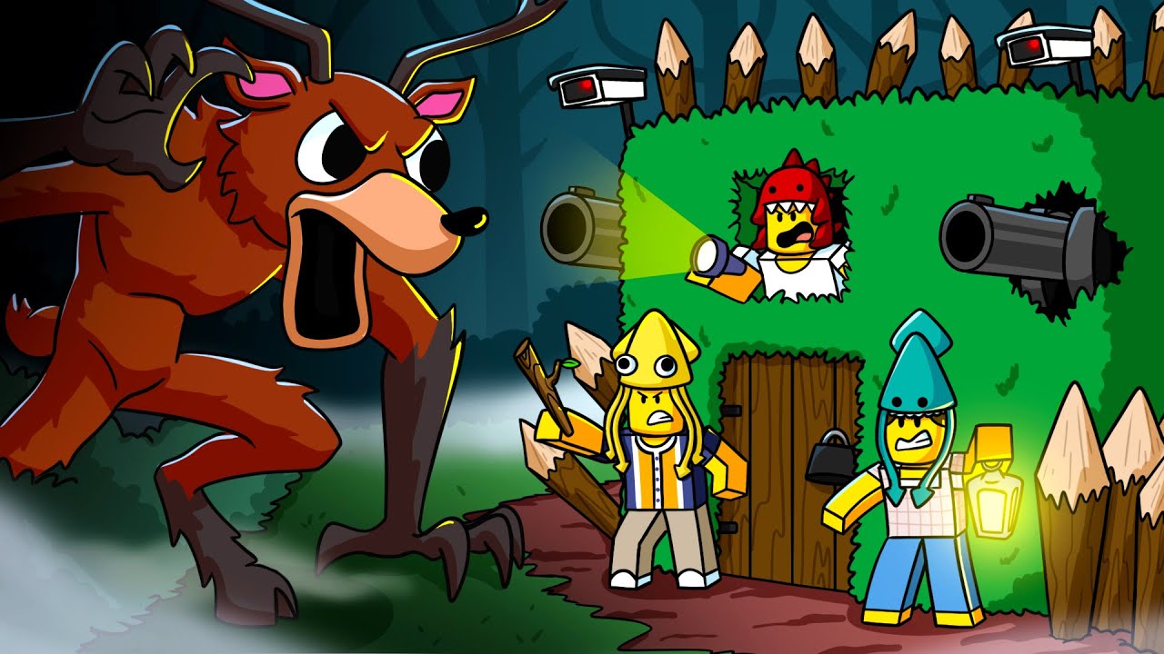 BASE DEFENSE in Roblox Forest: 99 Nights 🛡️