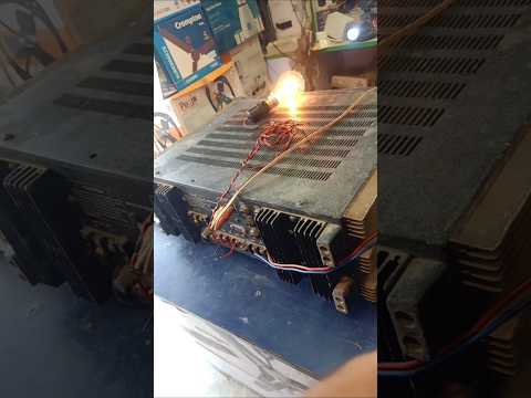 Ahuja amplifier SSA-7000 out-put power check #sound #power #test #viral #video