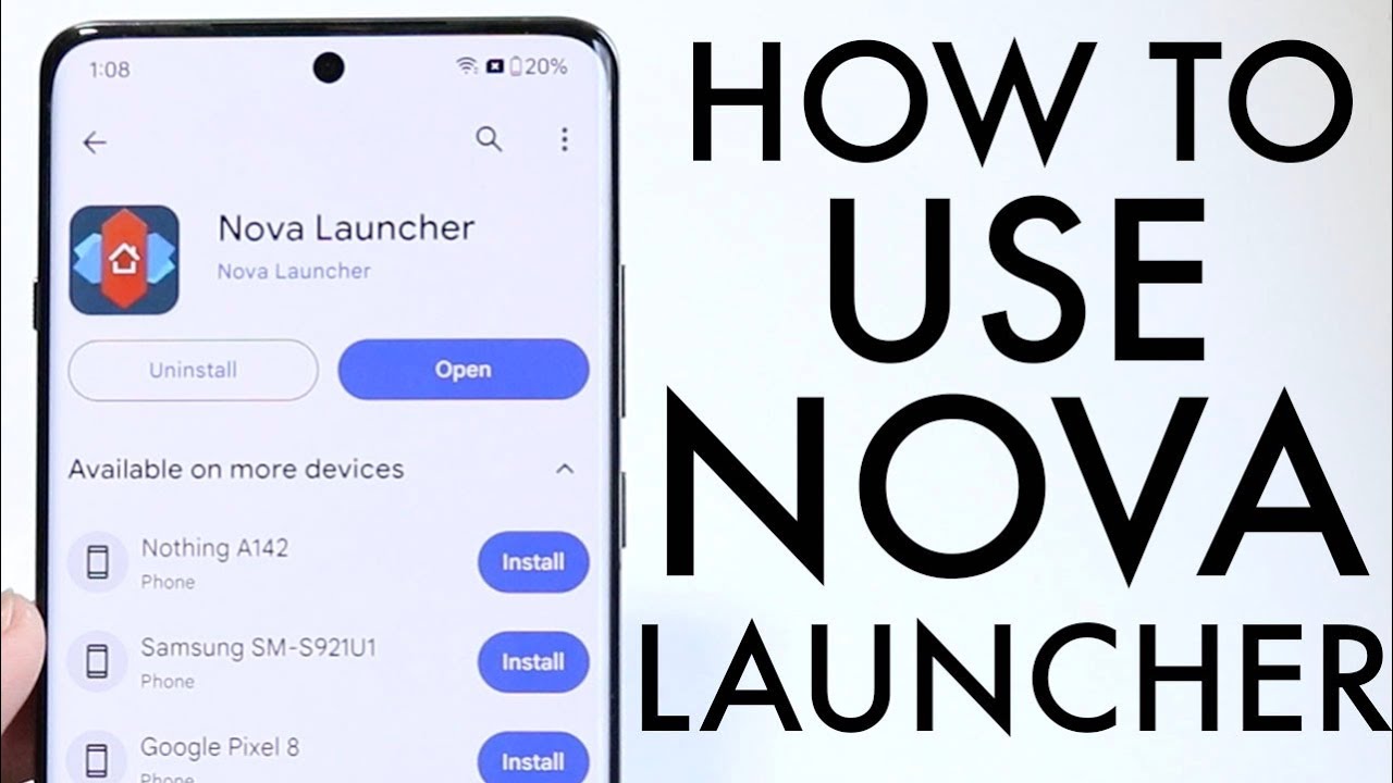 Nova Launcher Tutorial for Beginners 📱