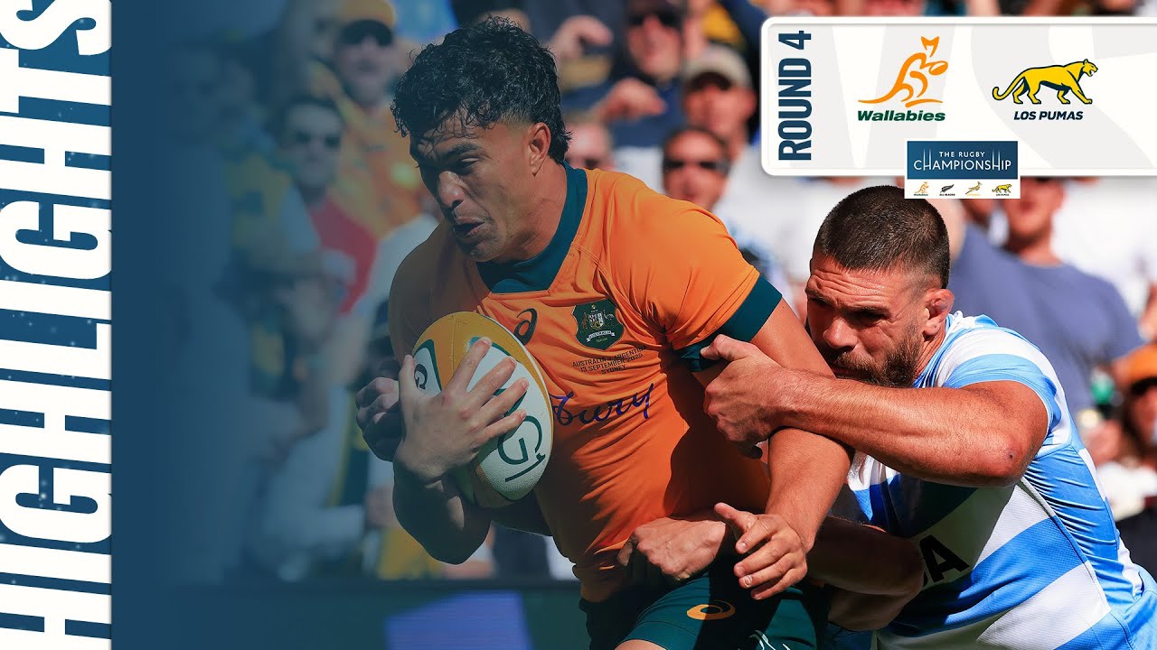 Australia vs Argentina | Rugby Championship 2025 - Round 4 π